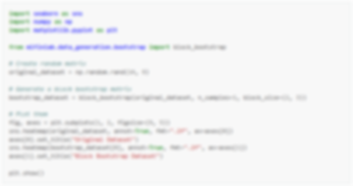 Code example demo